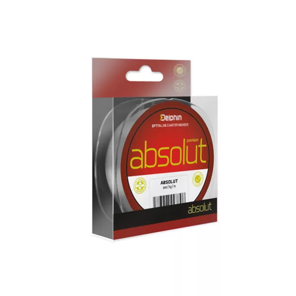 Delphin ABSOLUT 300m/transparent 0,16mm 5,6lbs