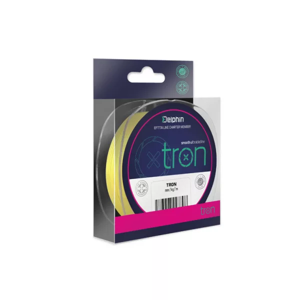 Delphin TRON fluo jaune / 130m 0,06mm 6lbs