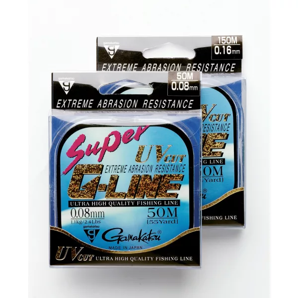 Gamakatsu Super G-line 50m 0.08mm Bas de ligne monofilament-Vert