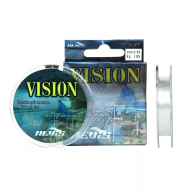   Nevis Vision 50m 0.18mm Bas de ligne monofilament-Transparent