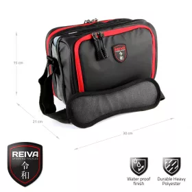   Reiva Sac de spinning 30x21x15cm avec 1 boîte Sac de spinning