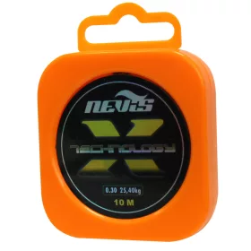   Nevis Technology 10m 0.12mm Bas de ligne tressé+Stockage-Gris