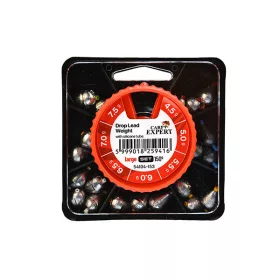   __Carp Expert__ Large 4,5-7,5gr Kit de plombs poires encastrés 150gr