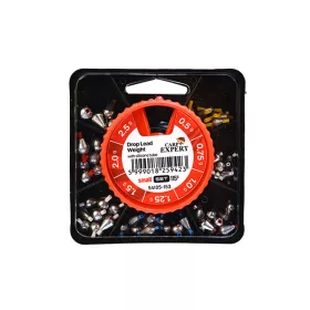   Carp Expert Petit 0,5-2,5gr Kit de plombs à olive avec insert 115gr