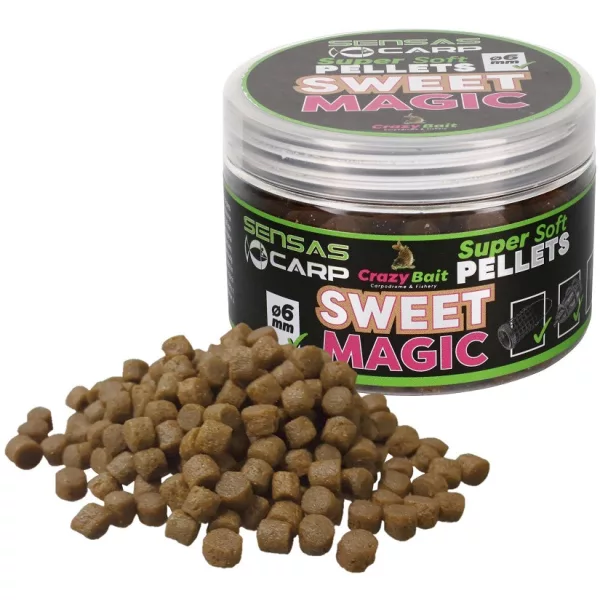 Sensas Super Doux Doux Magique 4mm Pellet d'hameçon 60gr