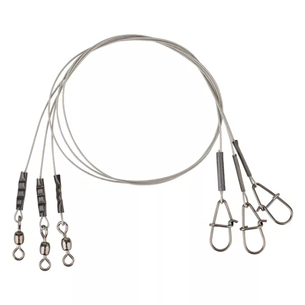Savage Gear Carbon49 Bas de ligne anti-morsure 0,60mm 40cm 3pcs 0,60mm 16kg