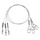 Savage Gear Carbon49 Bas de ligne anti-morsure 0,60mm 40cm 3pcs 0,60mm 16kg