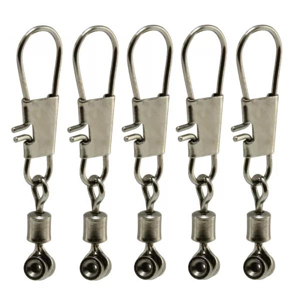 NEVIS Mousqueton coulissant avec insert SIC M 10pcs/paquet Attache pivotante