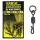 Carp Academy Clip rapide avec anneau taille 9 MS 10 pièces
