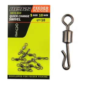 Nevis Feeder Clip rapide taille 10 S 10 pièces