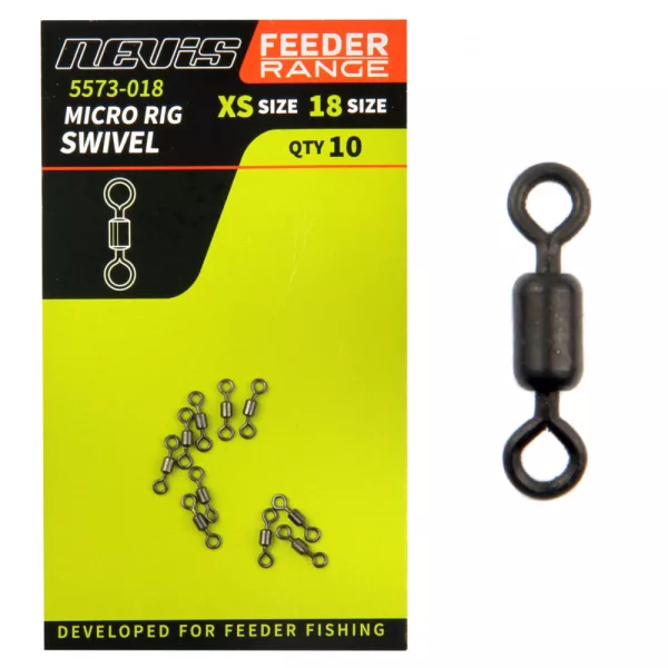 Nevis Micro émerillon Feeder Taille 18 XS 10 pcs