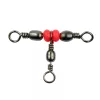 Nevis 43mm Émerillon triple pour silure 3 pièces