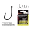 Carp Academy Teflon Hook XS-1 Noir 1 10 pièces/paquet À œillet Barbelé Hameçon à bouillette