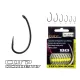 Carp Academy Teflon Hook XS-4 Noir 2 10 pièces/paquet À œillet Barbelé Hameçon à bouillette