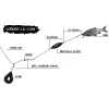 Black Cat Darter U-Float 10g 8.0cm Noir