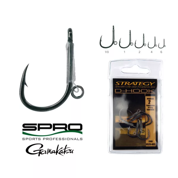Carp Academy Teflon Hook XS-5 Noir 8 10 pièces/paquet À œillet Barbelé Hameçon à bouillette