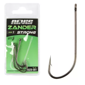 Nevis Zander Strong Hameçon pour carnassiers 2/0 5 pièces
