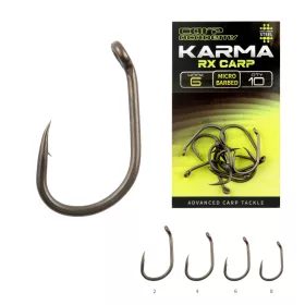   Carp Academy Karma RX Carp 8 Füles, Szakállas Bojlis Horog 10db