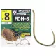 Owner FDH-6 8 Hameçon Feeder à œillet sans ardillon 14pcs