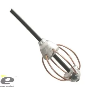   EnergoTeam Panier d'amorçage nervuré longue portée Panier nervuré 50gr - Long Cast