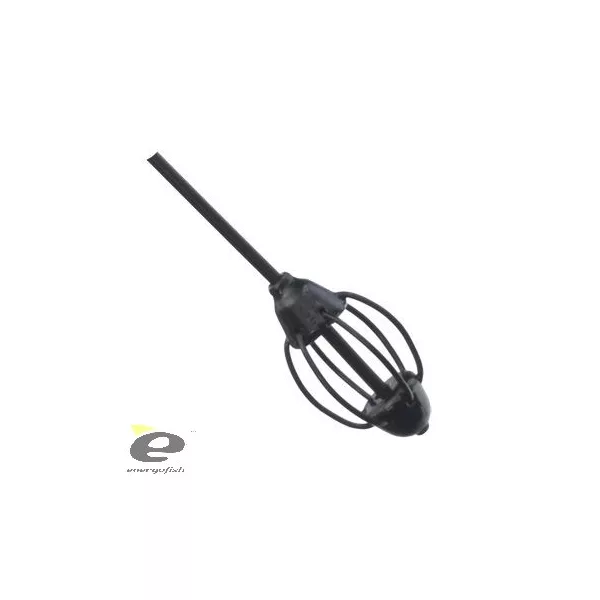 EnergoTeam Panier d'amorçage nervuré longue portée fritté Panier nervuré 50gr - Long Cast