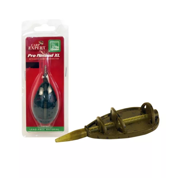 Carp Expert Pro Method XL Panier GoGreen Alliage de Zinc 40g