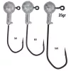 EnergoTeam Twisterfej Natúr Eurojig Tête JIG 1 - 4gr