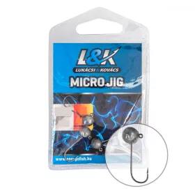Têtes plombées L&K Micro Jig 2316 1/0 - 3gr - 4 pièces
