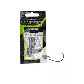 Wizard CHEBU JIG TÊTE 7G 1/0 2PCS/BAG Cheburashka