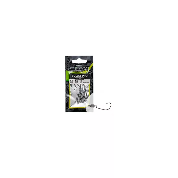 Wizard BULLET PRO JIG HEAD 5G 1/0 3PCS/BAG Cheburashka