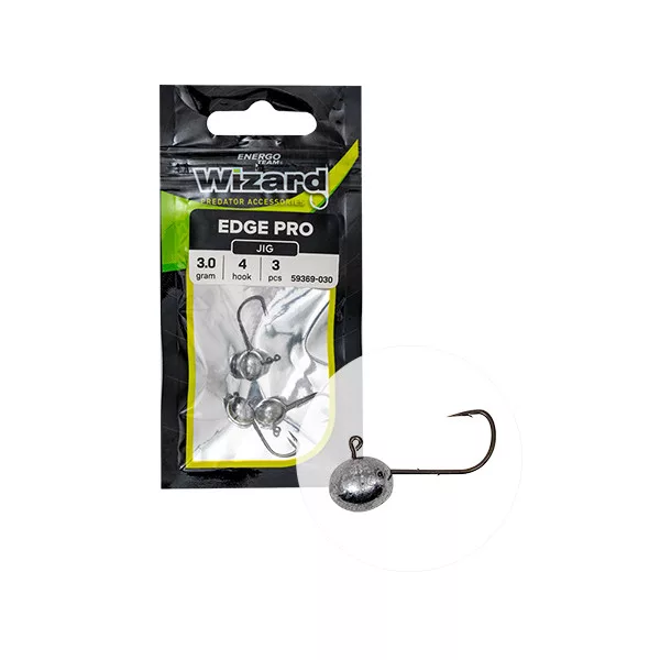 Wizard EDGE PRO JIG TÊTE 4G 4 3PCS/BAG Cheburashka
