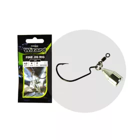 Wizard Fine Jig Rig 4 6gr Montage Offset 2 pièces