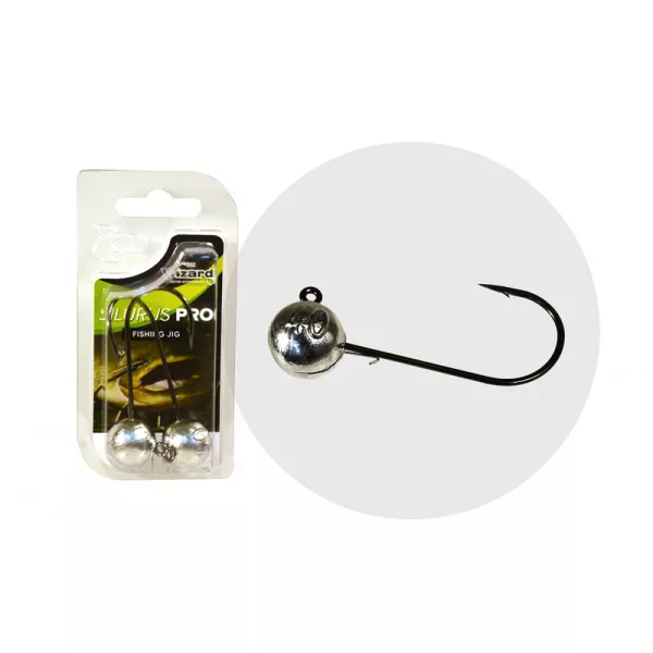 Wizard Silurus Pro 7/0 40gr Tête plombée Jig 2 pièces