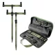 CARP ACADEMY Kit de support de canne Black Carp 2pcs 40-60cm/25cm Kit de Piquet