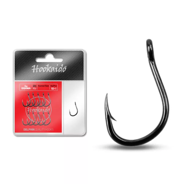 Hameçon Delphin HKD 4xISEAMA ring/ 10+1 pièces BN/1/0