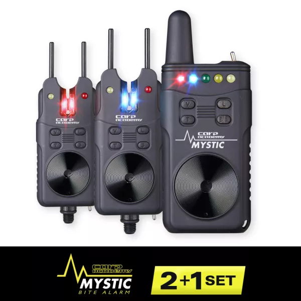 Carp Academy Mystic détecteur de touche électronique 2+1 set