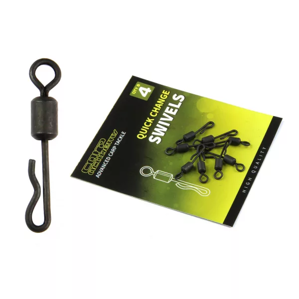 Carp Academy Émerillon avec clip rapide 4/ 35kg/ 8 pièces