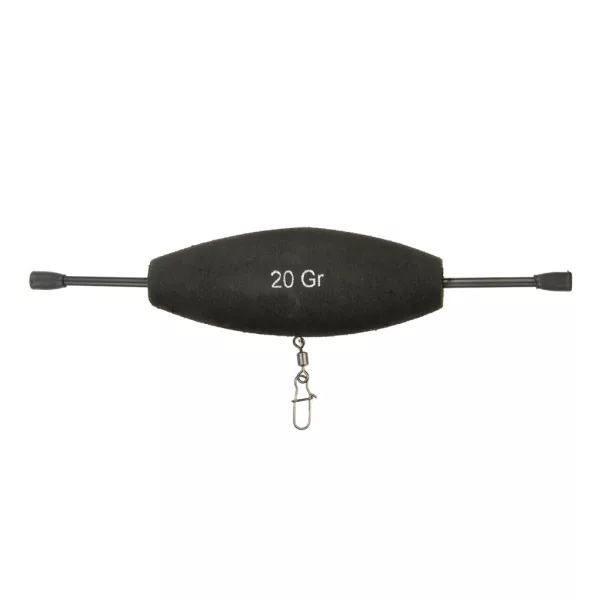 Flotteur pour poisson-chat Nevis avec émerillon 20gr