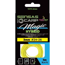   Sensas Magic Hybrid 1,6mm 5m Élastique Hybride pour Canne à Coup