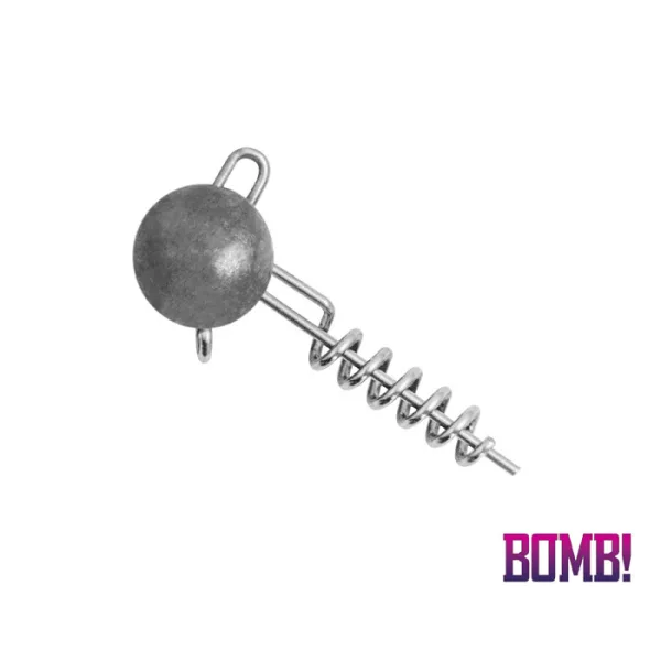 Delphin Bomb! Twisto Jiger Tête de jig 25gr 3 pièces