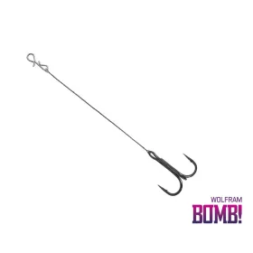 Delphin BOMB! Twisto RIGS Wolfram / 3 pièces #4/10cm