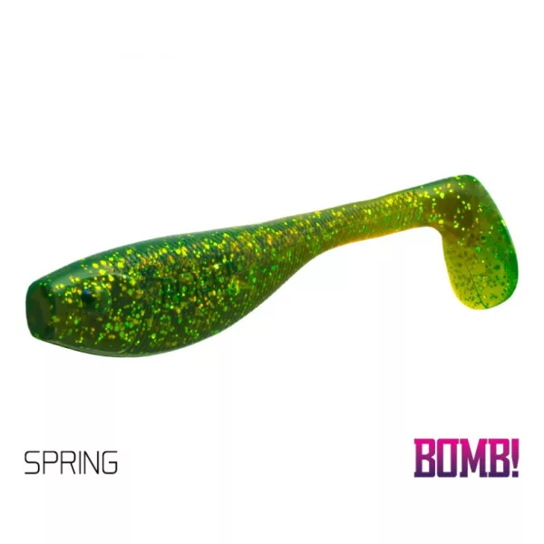 Delphin FATTY Leurre souple SPRING 100mm - 5db