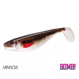 Delphin HYPNO Leurre souple 3D MINNOW 90mm - 3 pièces