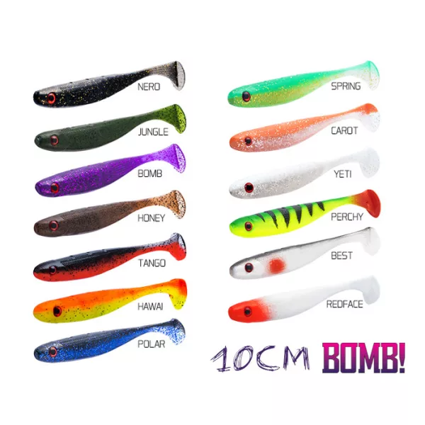 Delphin Rippa Leurre souple Best 10cm 5pcs