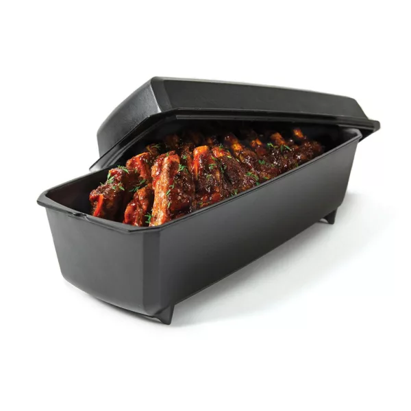 Broil King Öntöttvas Bordasütő Őzgerinc Forma Fekete
