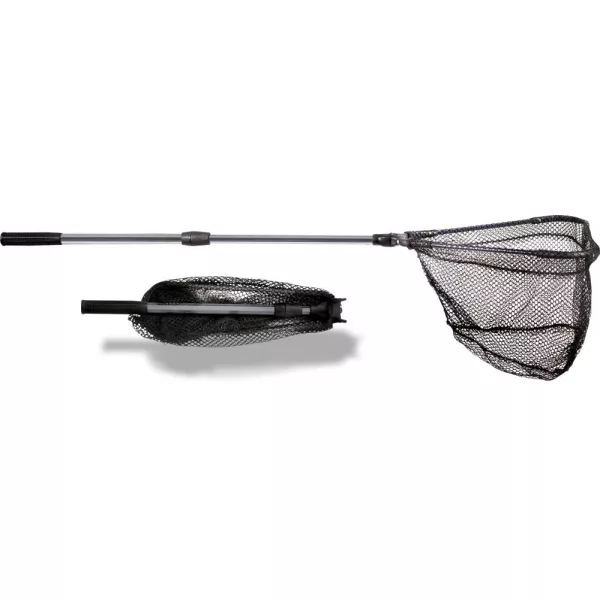 Quantum H: 2,10m / 1,20m Épuisette Q-Kayak S: 50cm M: 50cm 8x15mm L - Épuisette avec filet