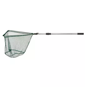   Épuisette en aluminium Basique 2R. 1,70M Vert - Manche d'épuisette avec filet