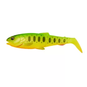   Savage Gear Craft Cannibal Paddletail Leurre souple 12,5cm 20gr Firetiger Bulk