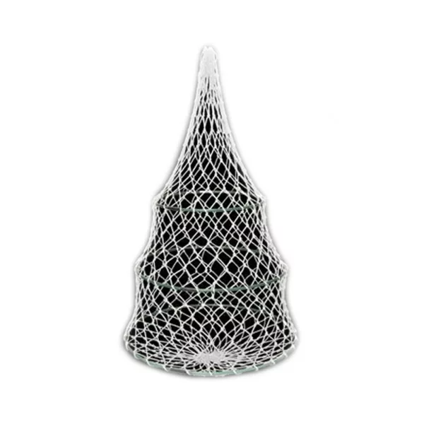 Bourriche à carpes Tiszai 4 anneaux. Blanc