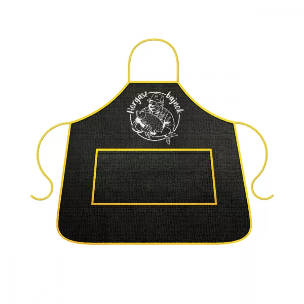 Outdoor Cuisine Tablier Noir (Champion de Pêche)